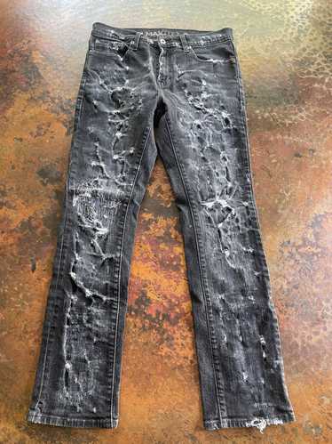 Vintage Custom distressed jeans