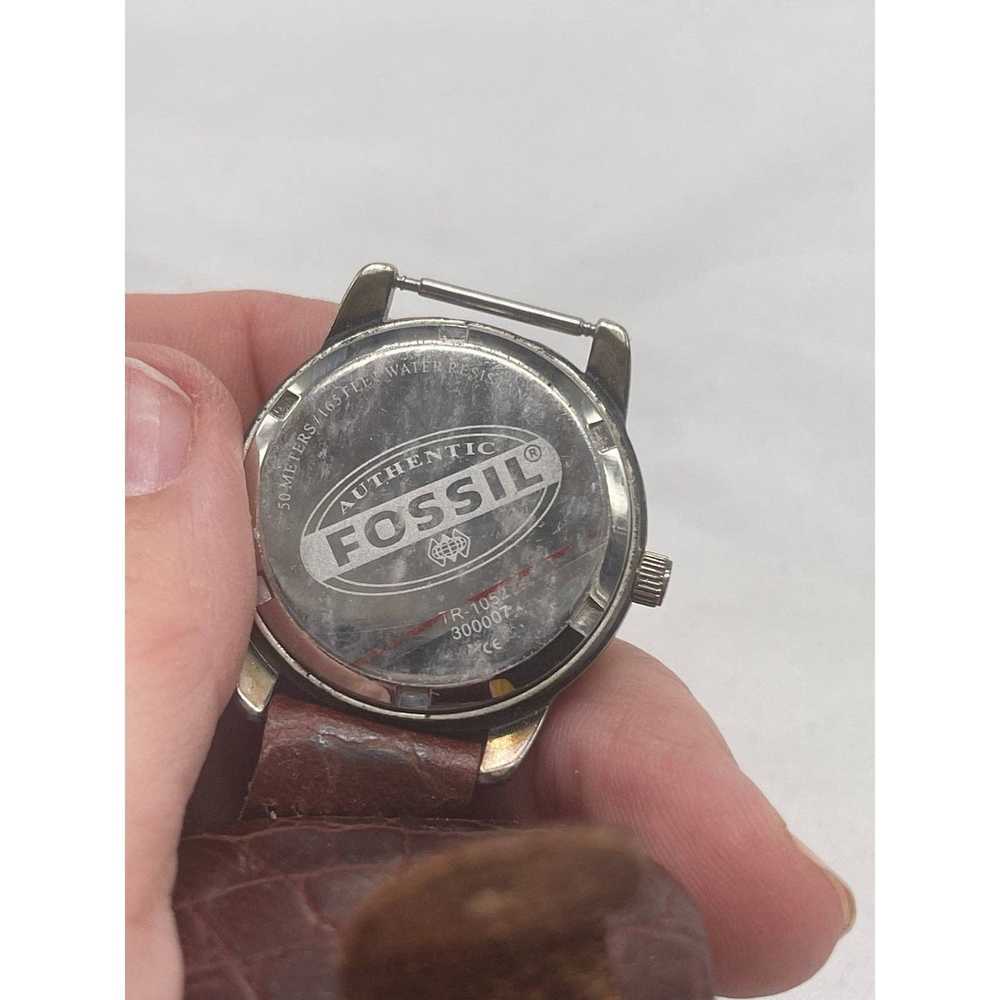 Fossil VTG Fossil leather band watch - image 10