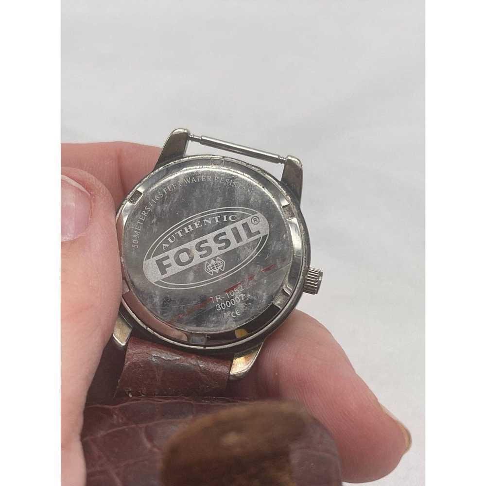 Fossil VTG Fossil leather band watch - image 9