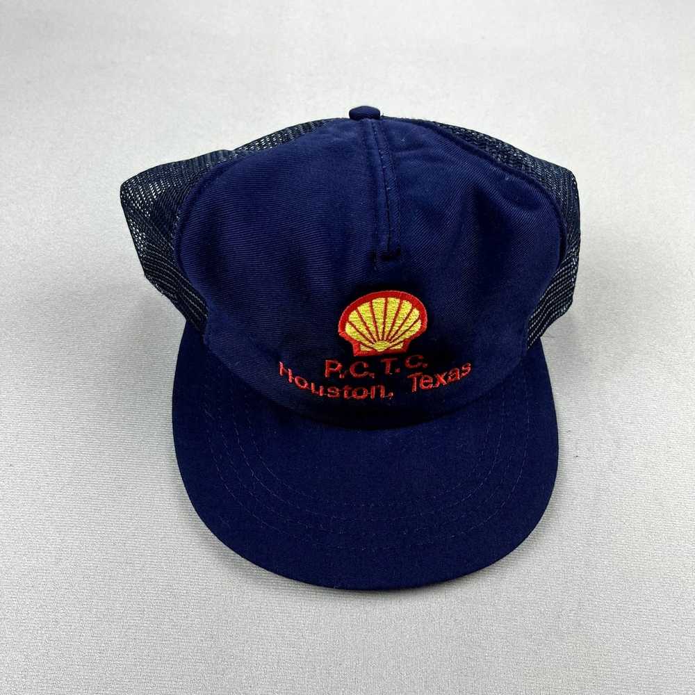 Vintage Vintage Shell Gas Hat Cap Snapback Trucke… - image 2