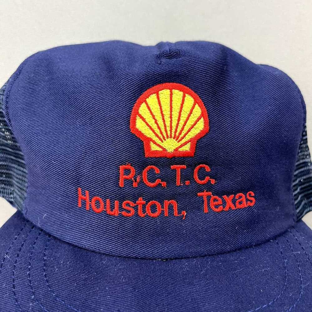 Vintage Vintage Shell Gas Hat Cap Snapback Trucke… - image 3