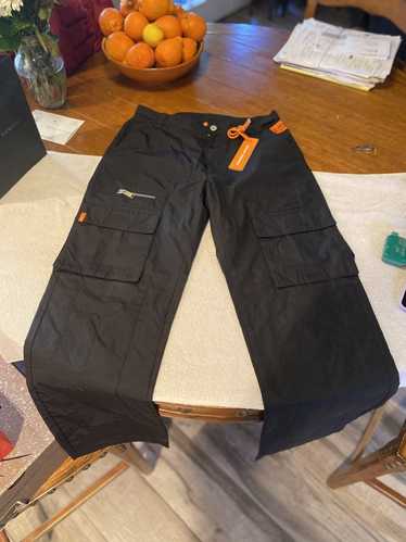 Heron Preston Cargo Pants Black/Orange Heron Prest