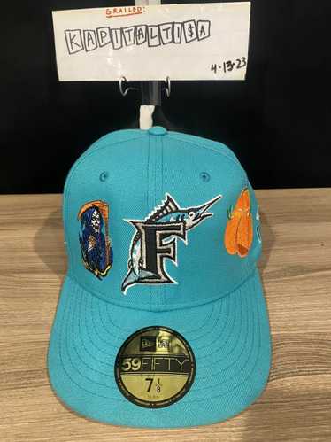 Florida popular Marlins 7 1/8 Lord Fubu EWDIL Fitted Cap New Era Hat 14/22 Limited