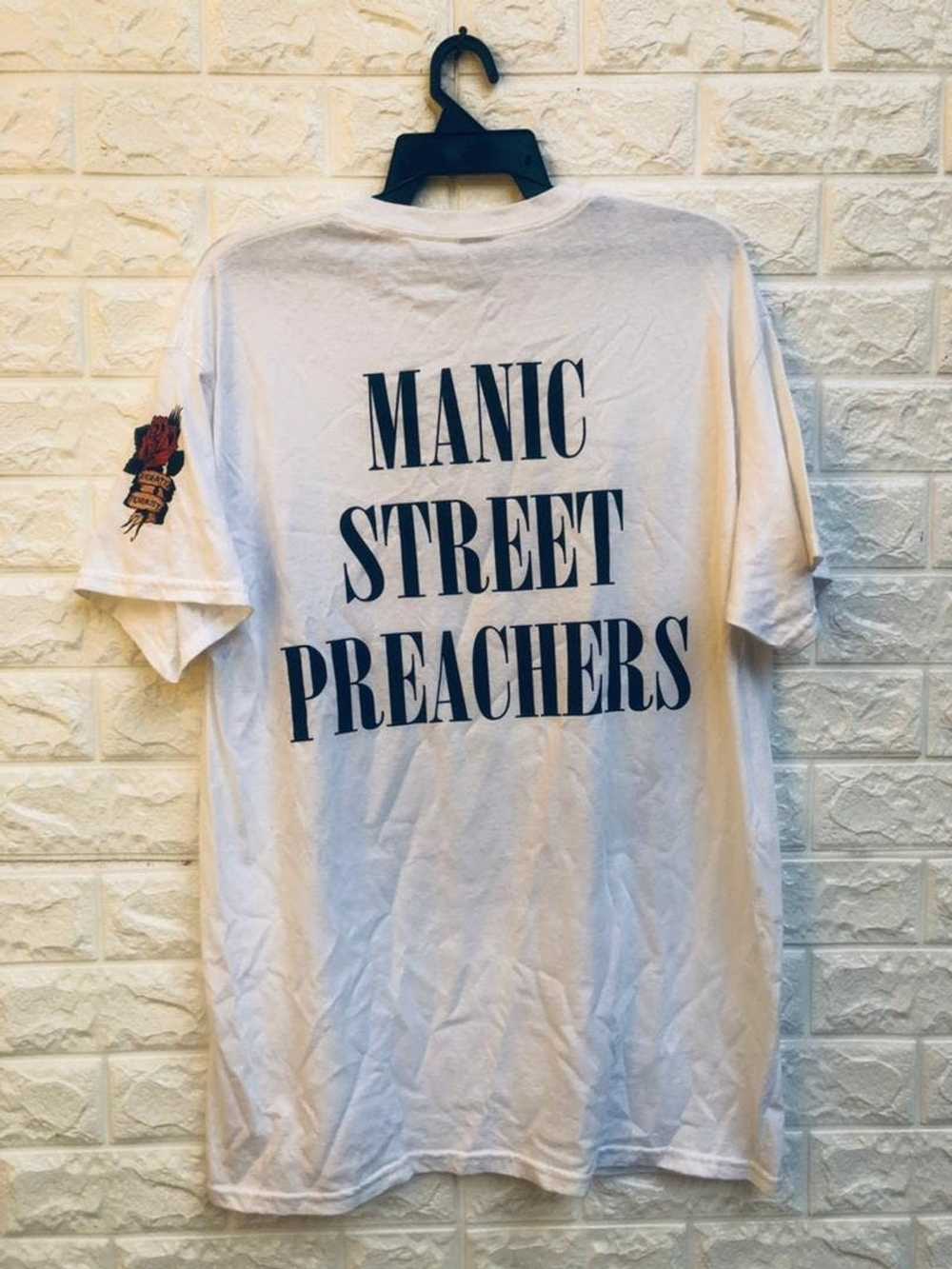 Band Tees × Streetwear × Vintage Manic Street Pre… - image 2