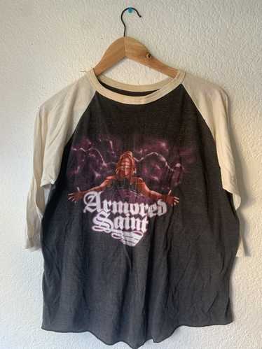 Band Tees × Rock T Shirt × Vintage Armored Saint L