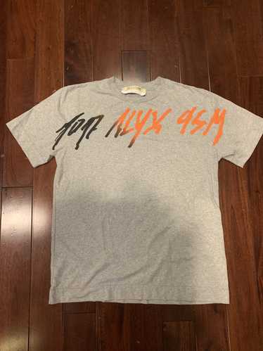1017 ALYX 9SM 1017 alyx 9sm script t-shirt - image 1