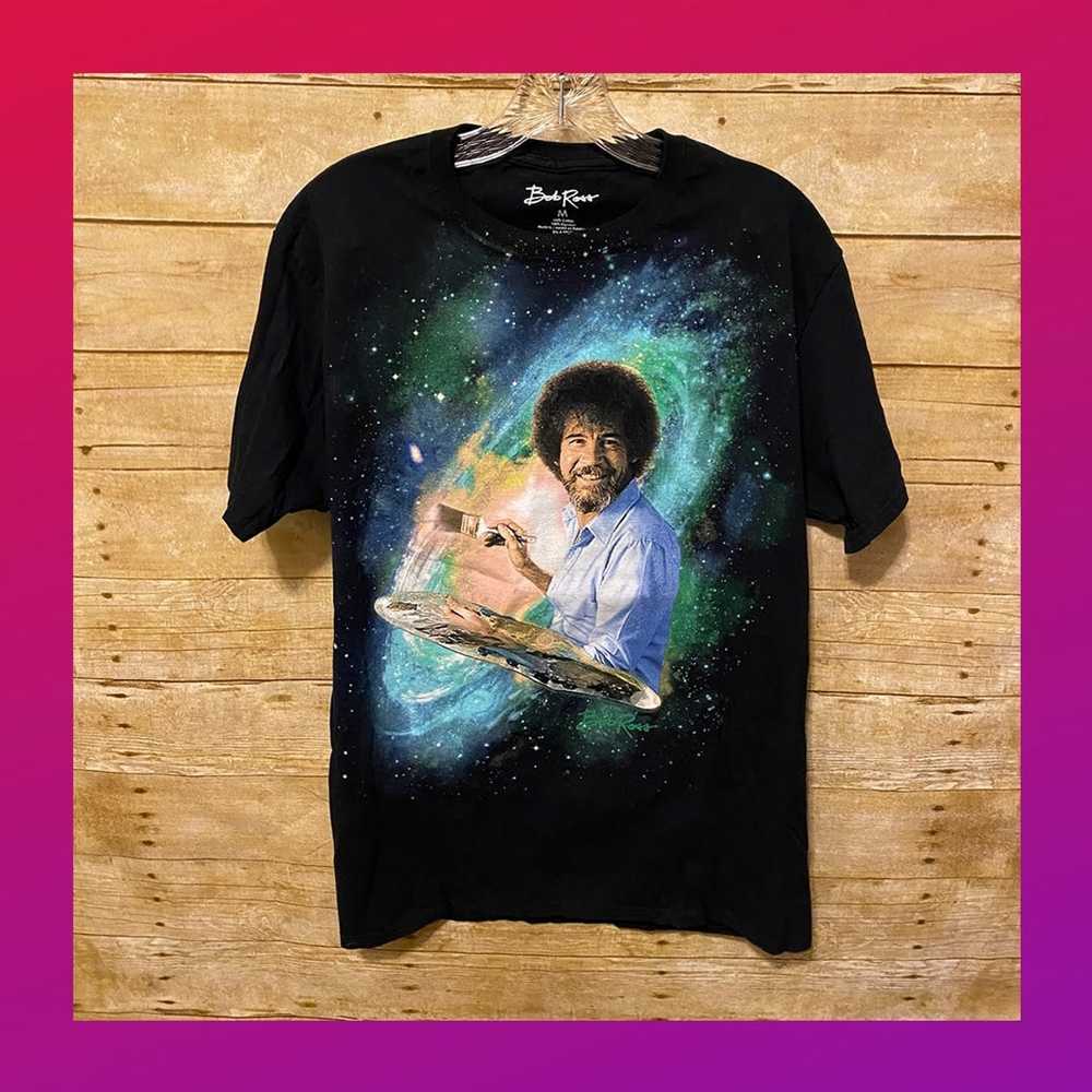 Other Bob Ross Happy Painting Galaxy T-Shirt - image 1
