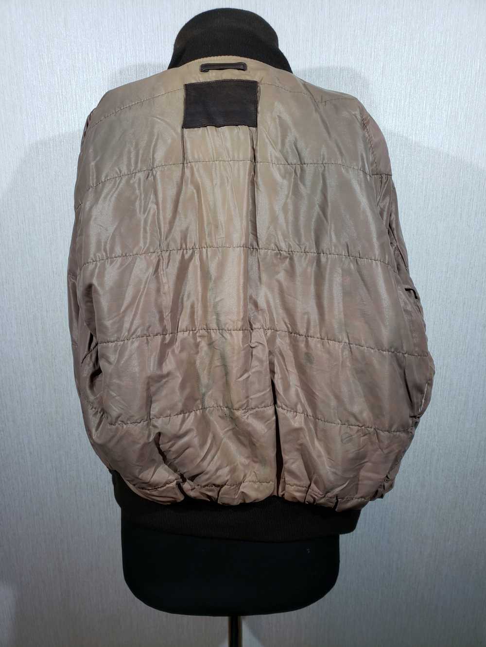 Designer × Peanuts Reliable men's leather jacket. - image 7