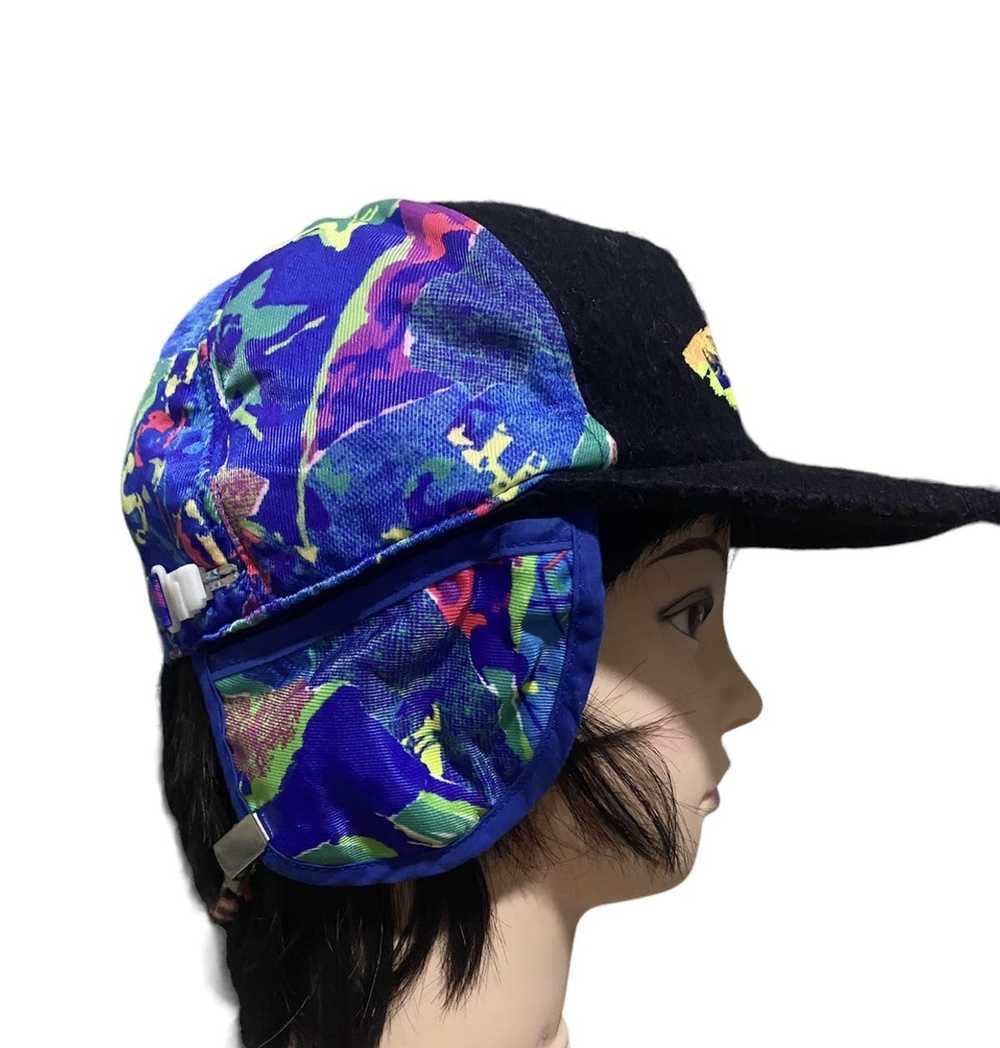 Ellesse × Vintage Vtg Ellese Italy Rainbow Hat Sk… - image 3