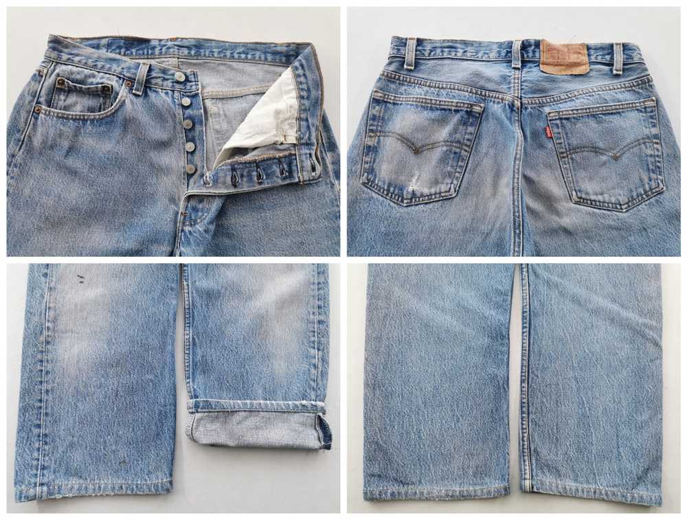 Levi's Vintage Levis Lot 501 Denim Jeans Made In … - image 8