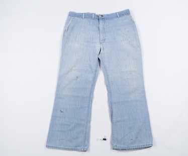 vintage 60s 70s wrangler Talon Zipper no fault denim jeans 27” x 32.5"