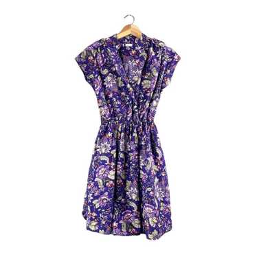 Anne Klein Vintage Purple Floral AK Casual Dress 4