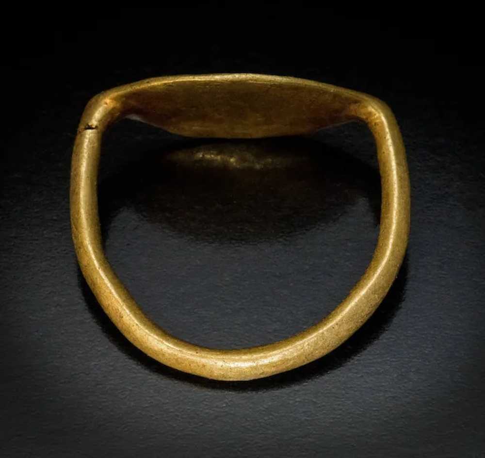 5th Century BC Ancient Greek Gold Finger Ring - image 4