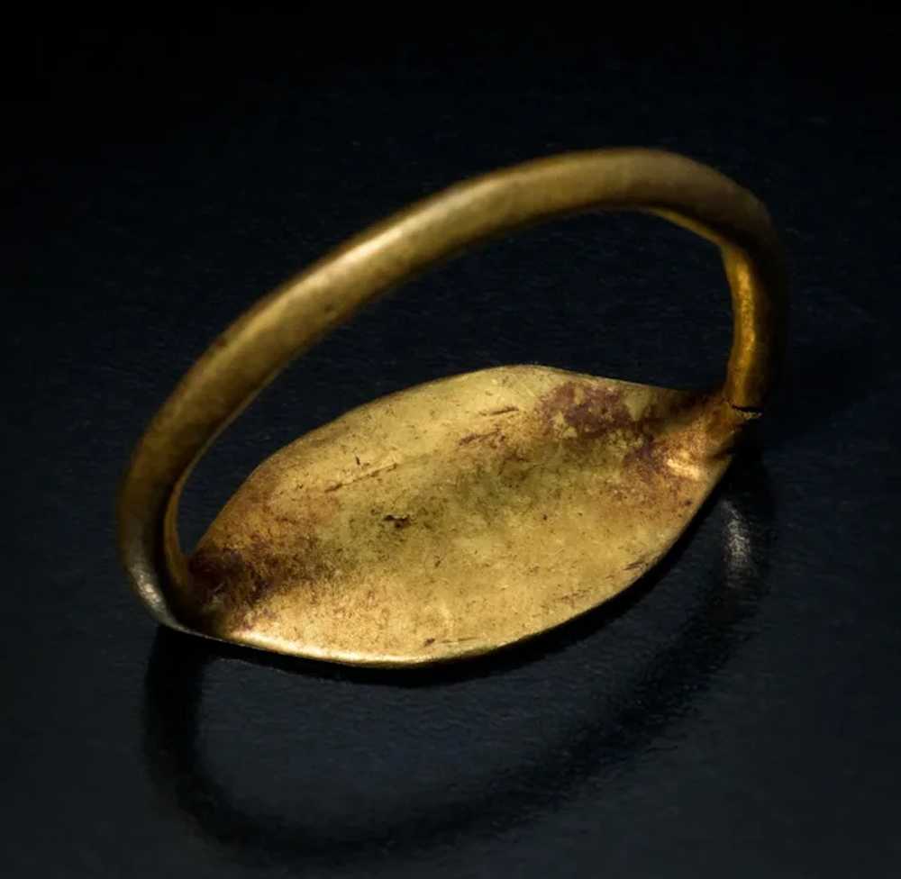 5th Century BC Ancient Greek Gold Finger Ring - image 6