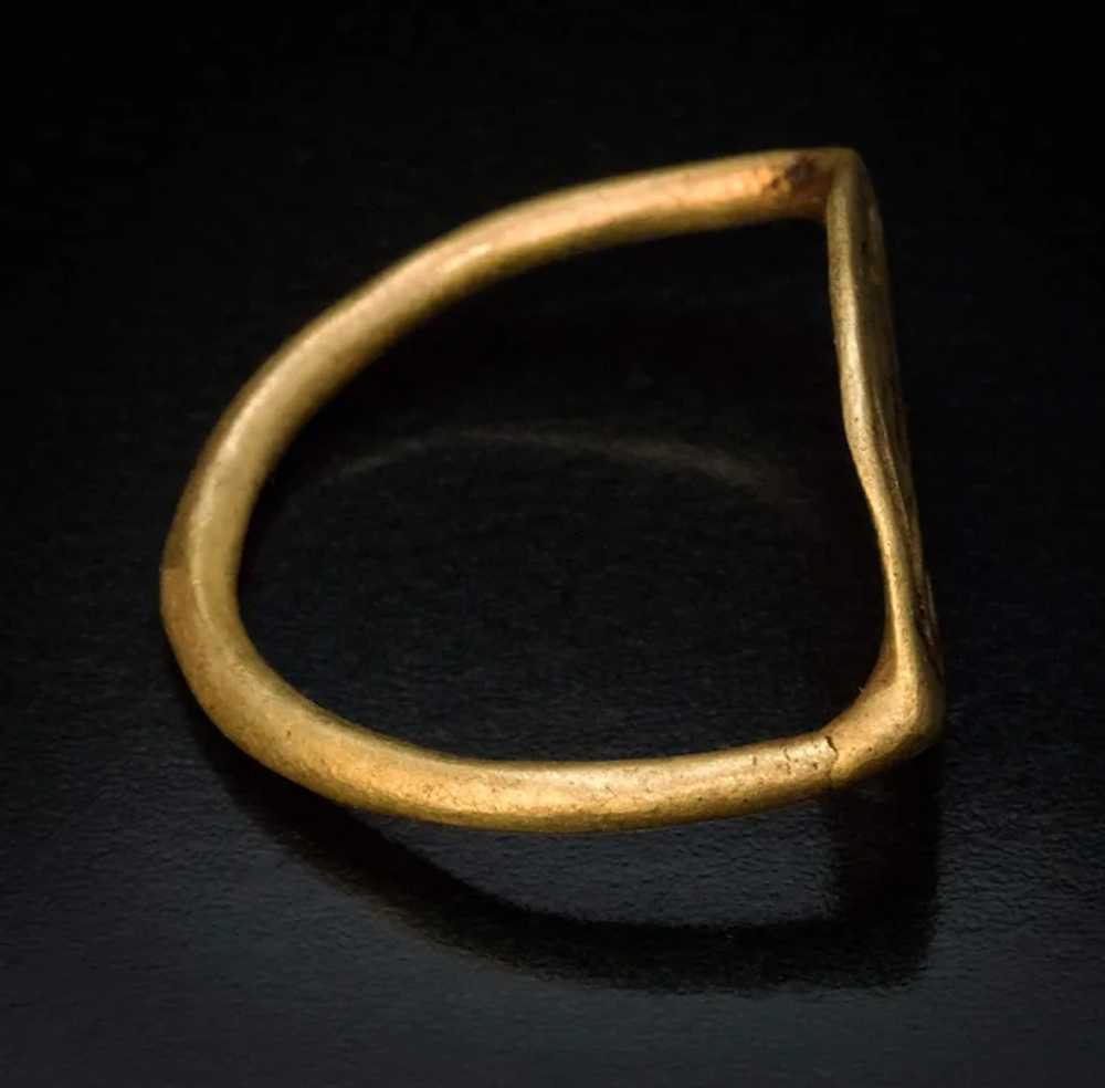5th Century BC Ancient Greek Gold Finger Ring - image 7