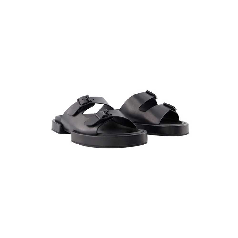 Ann Demeulemeester Sandals Leather in Black - image 2