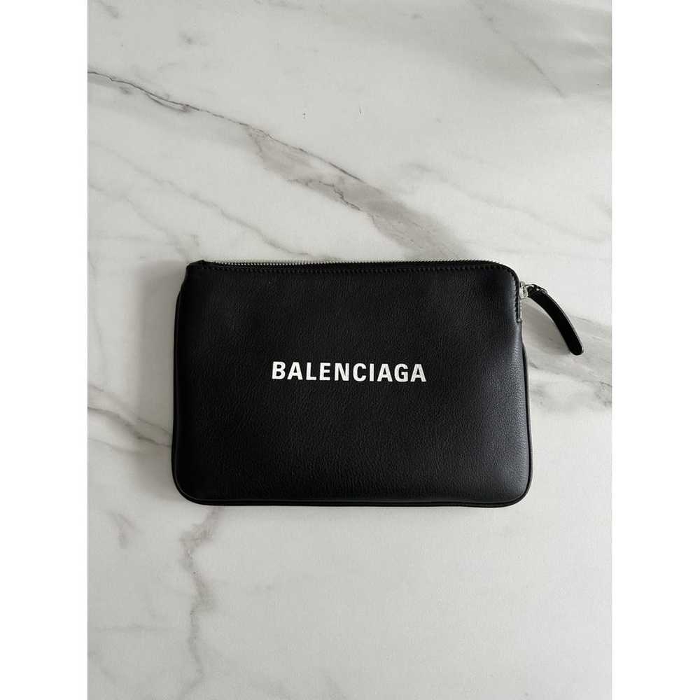 Balenciaga Everyday leather clutch bag - image 2