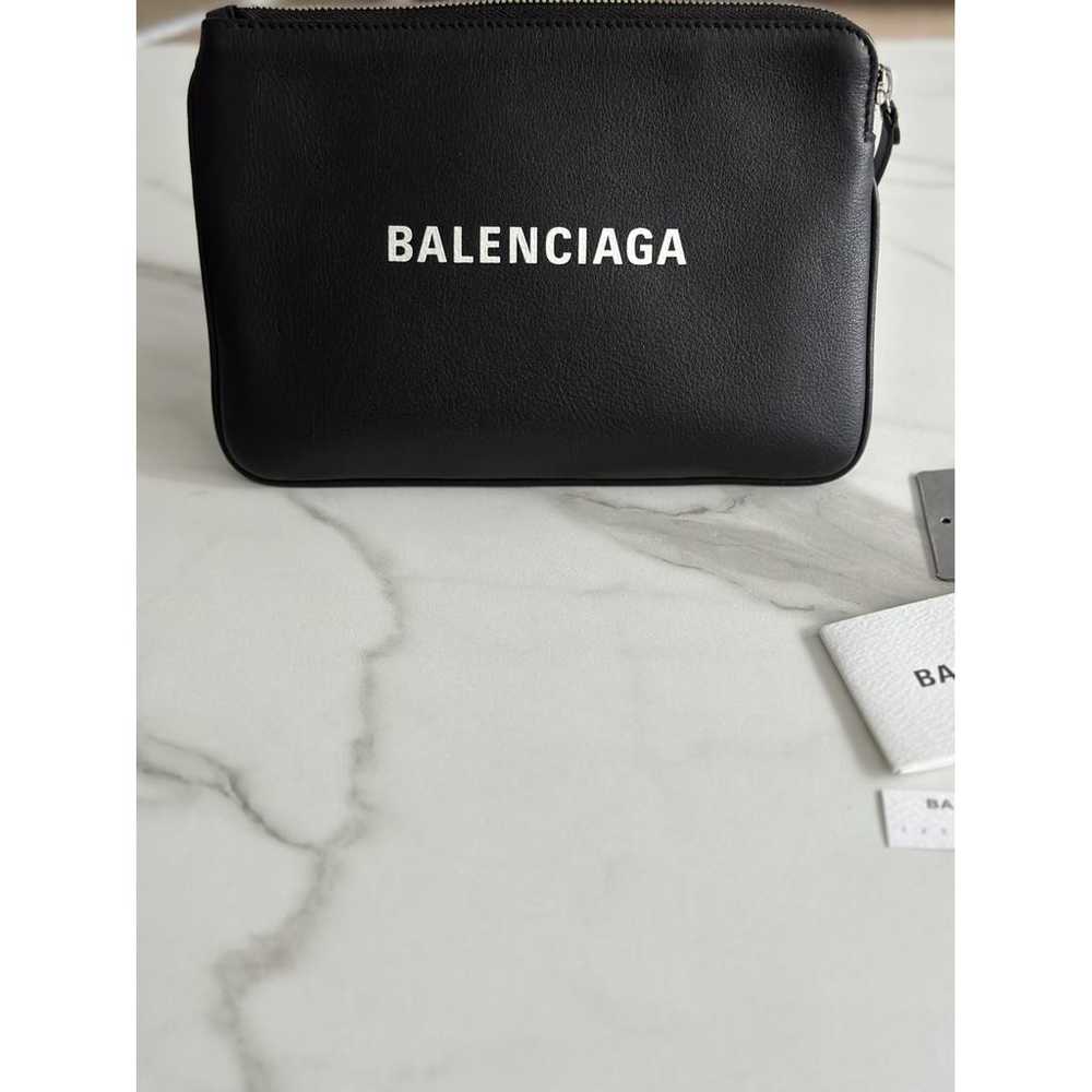 Balenciaga Everyday leather clutch bag - image 4