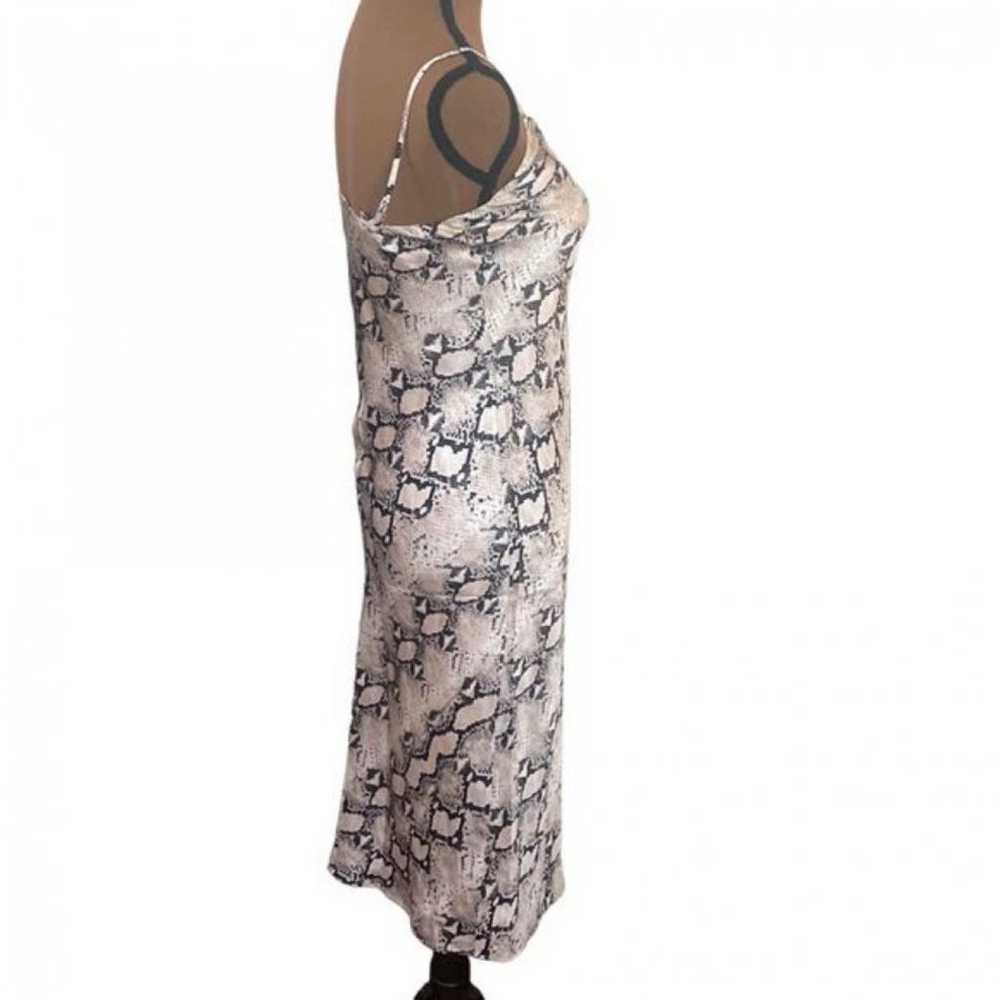 L'Agence Silk mid-length dress - image 3