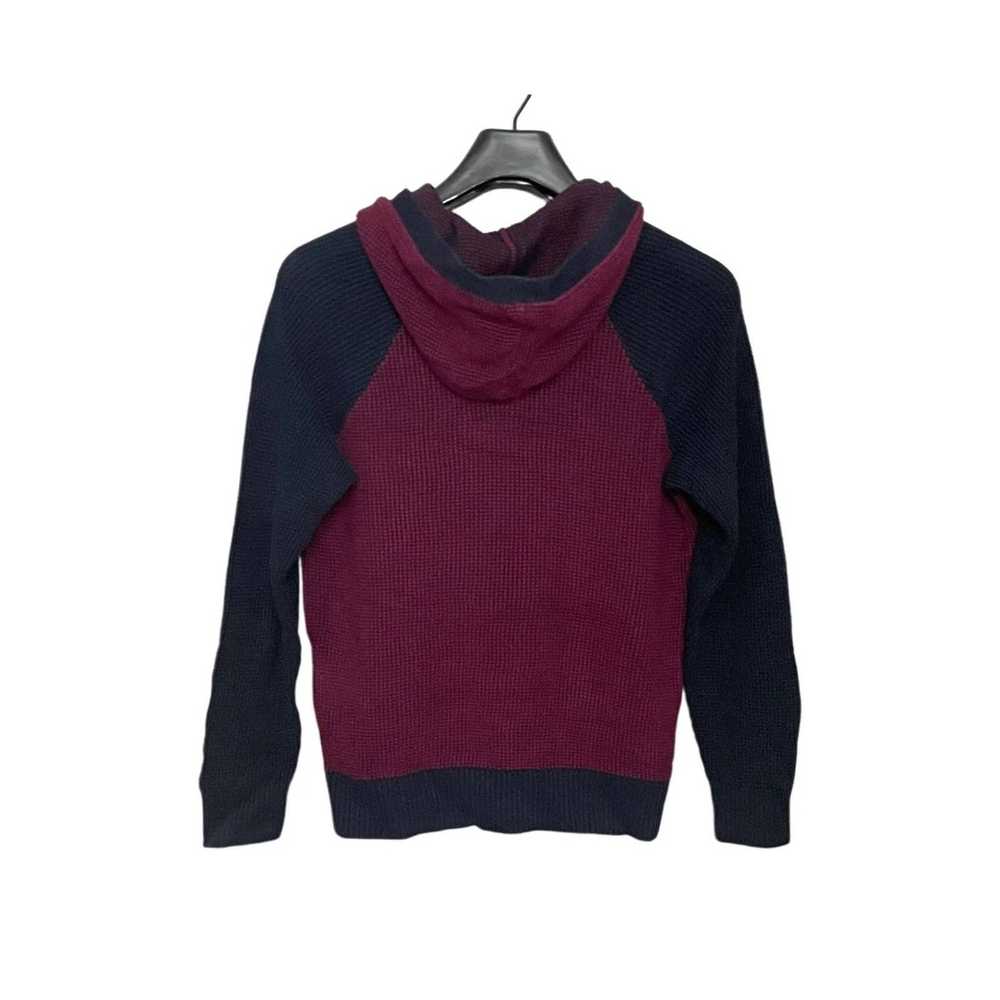 Armani Armani Exchange Sweater Burgundy Navy Blue… - image 3