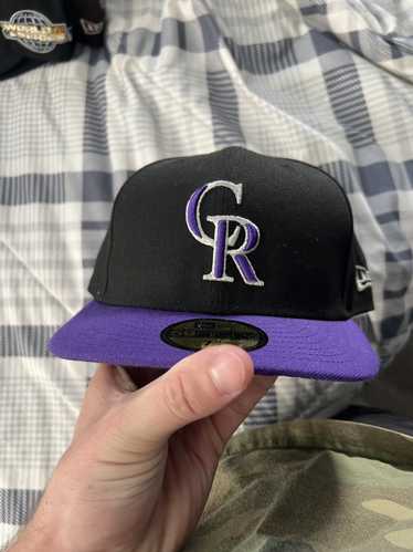Colorado Rockies 1995 Coors Field New Era 59FIFTY Fitted Hat (Needle Green Corduroy Gray Under BRIM) 7 3/8