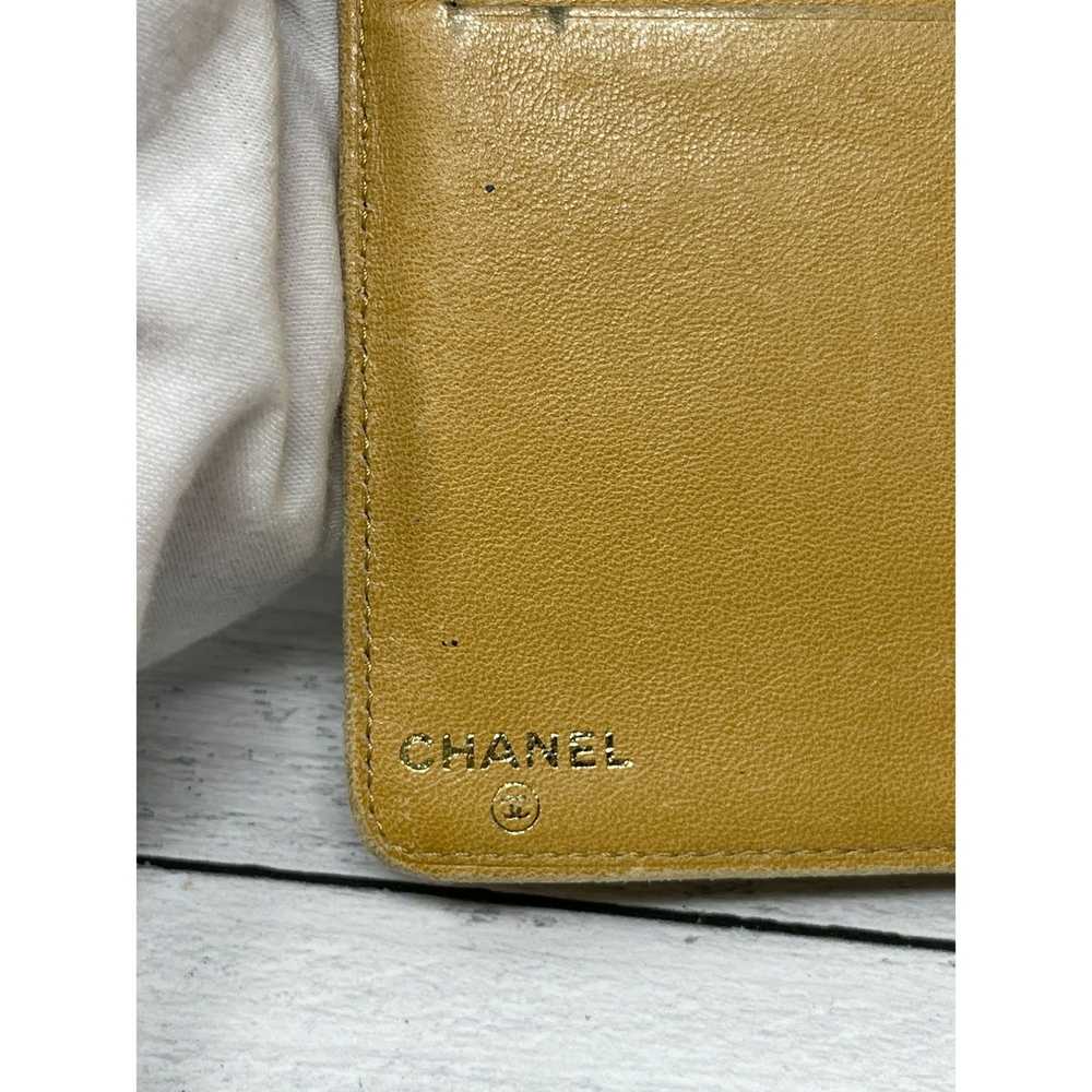 Chanel Chanel Lambskin No 5 Tan Leather Wallet - image 8