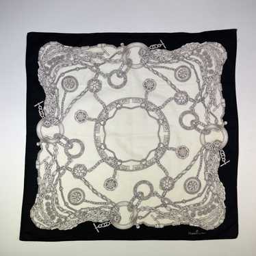 Vintage Elegance SA Paris Handkerchief Neckerchie… - image 1