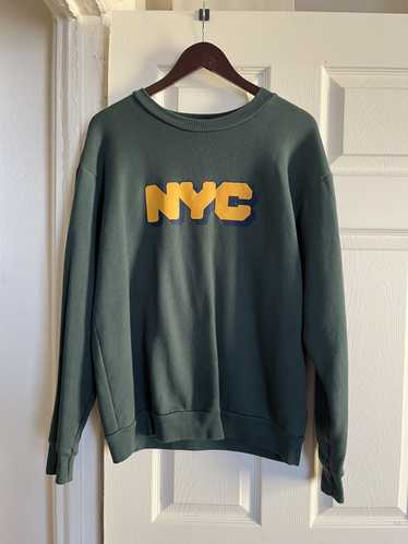 Only NY Only NY NYC Chunky Logo Sweater Green