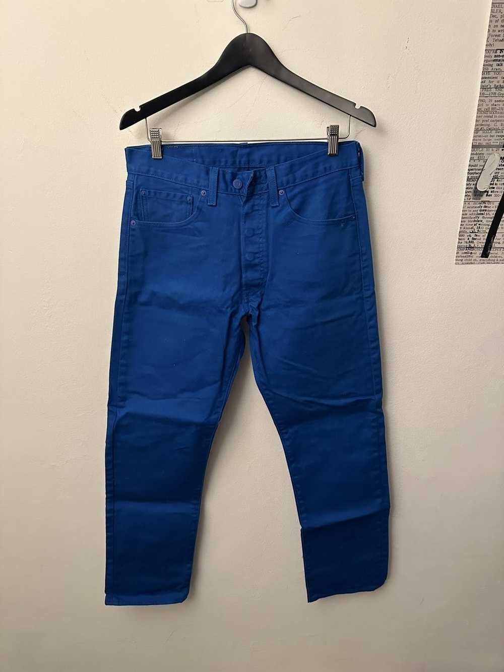 Levi's × Streetwear × Vintage LEVIS 501 RARE BLUE… - image 1
