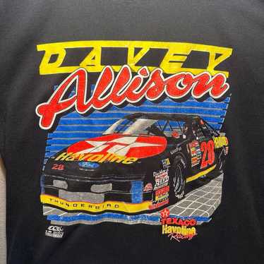 VTG Premier Sportswear Davey Allison Texaco Havoline Single Stitch 2024 T-Shirt - XL