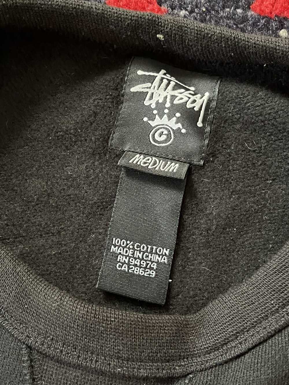 Streetwear × Stussy × Vintage Stüssy Classic Black Cr… - Gem