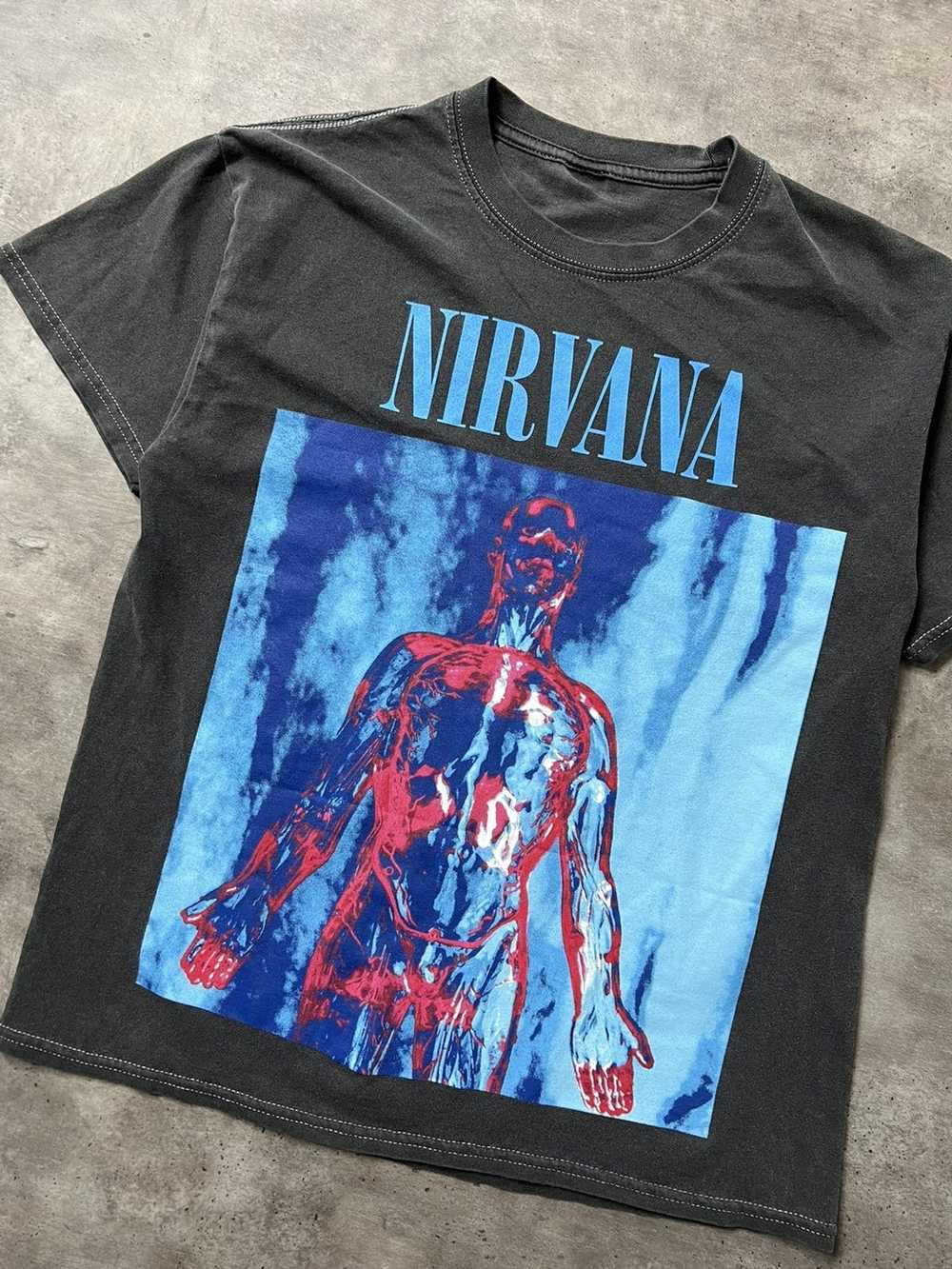 Band Tees × Vintage 00’s Nirvana Sliver T-shirt - image 2