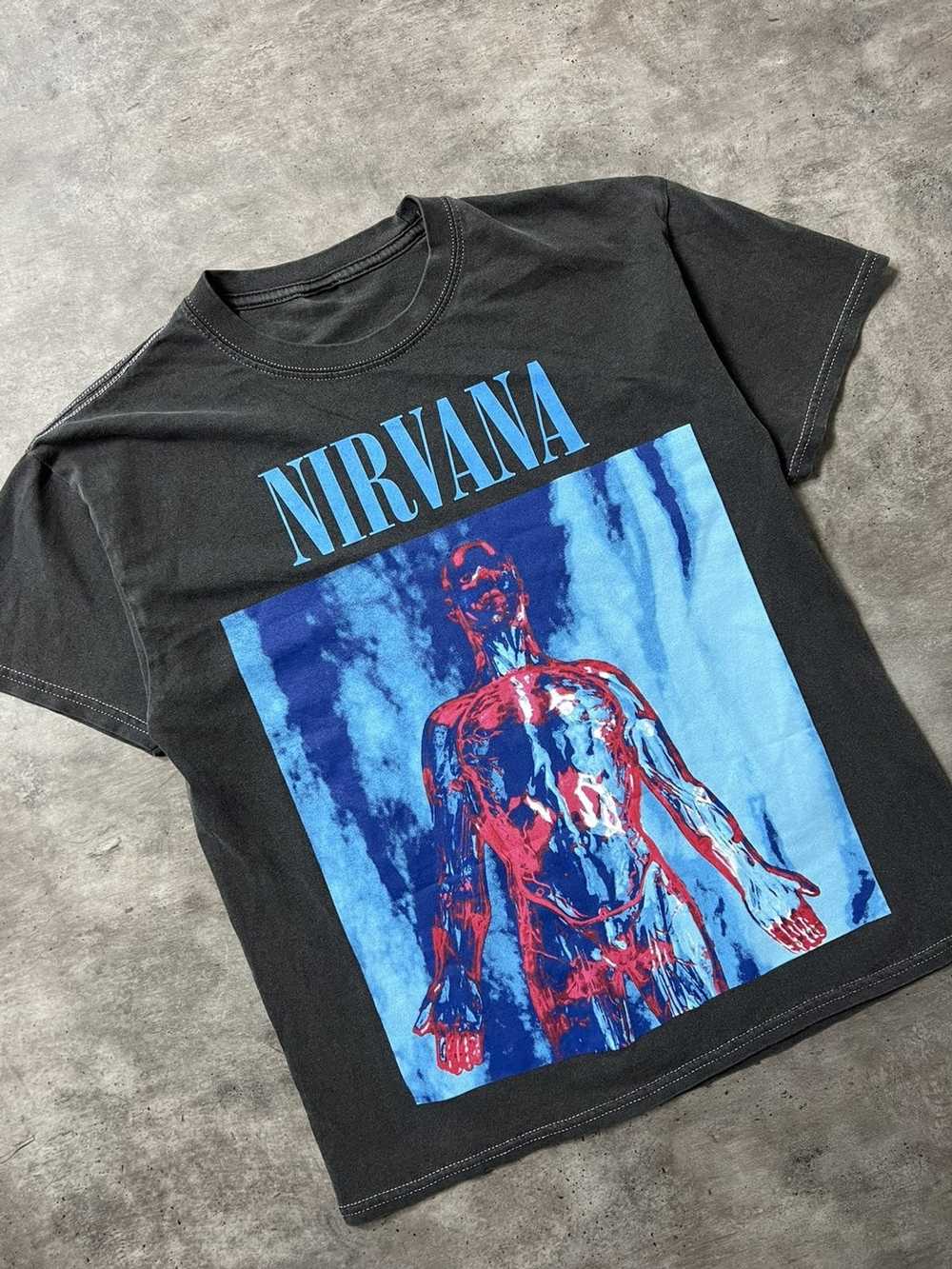 Band Tees × Vintage 00’s Nirvana Sliver T-shirt - image 3