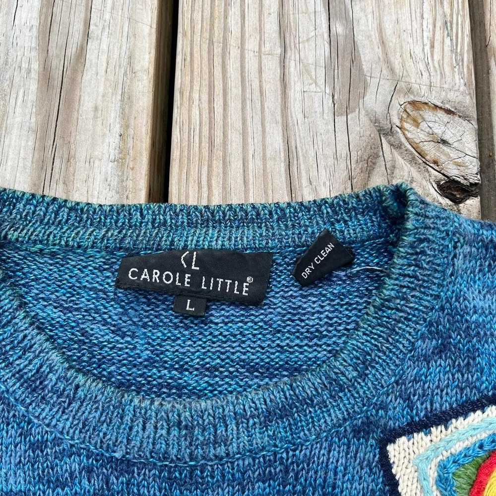 Streetwear × Vintage Vintage Carole Little Knit s… - image 2