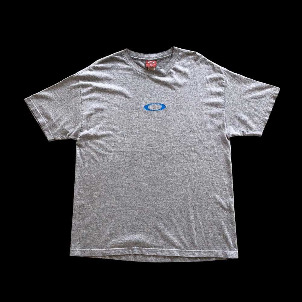 Oakley × Streetwear Trashed OAKLEY Rare Design T-… - image 2