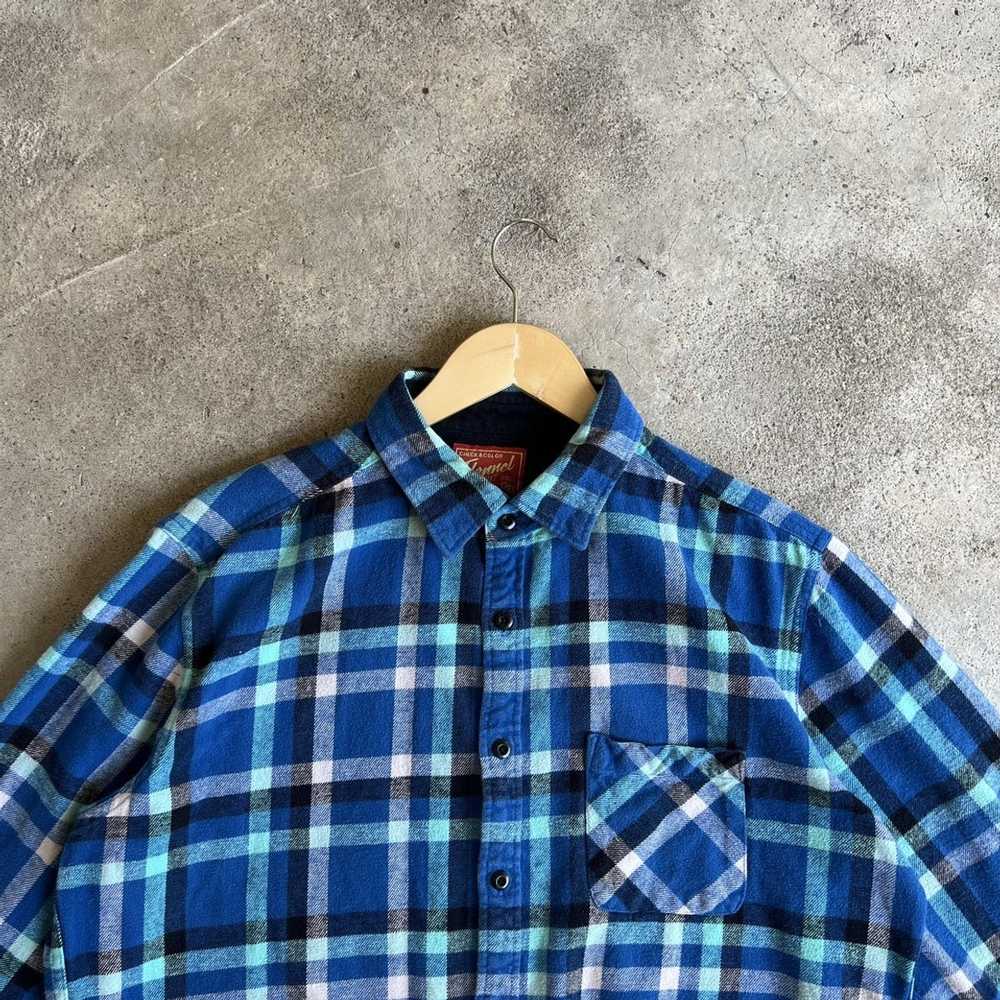 Flannel × Uniqlo Uniqlo Check & Colour Flannel Sh… - image 3