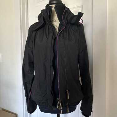 Superdry Windbomber 極度乾燥しなさい　XLサイズ 黒 Superdry Windbomber 極度乾燥しなさい XLサイズ 黒 Superdry