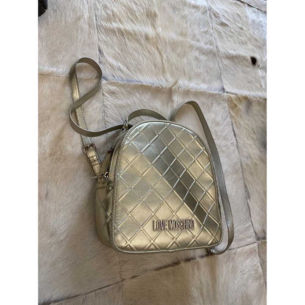 Moschino Love Patent leather backpack - image 3