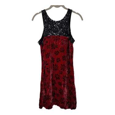 Pinko red velvet dress best sale