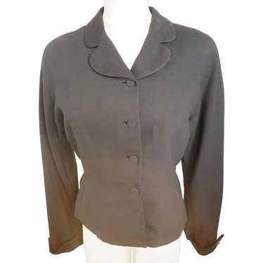 1930's RARE "Kipness Original" Black Wool Jacket