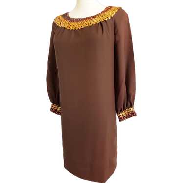1960's Sheath Dress, Egyptian-Style