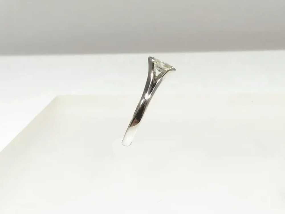 Marquise Diamond Engagement Ring - image 3