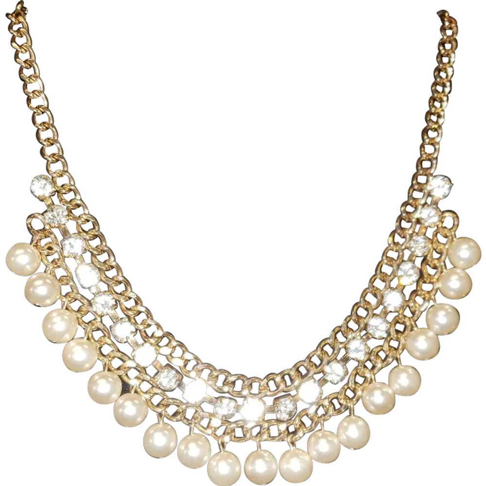 Gems & Pearls Fabulous Fifties Necklace - image 1