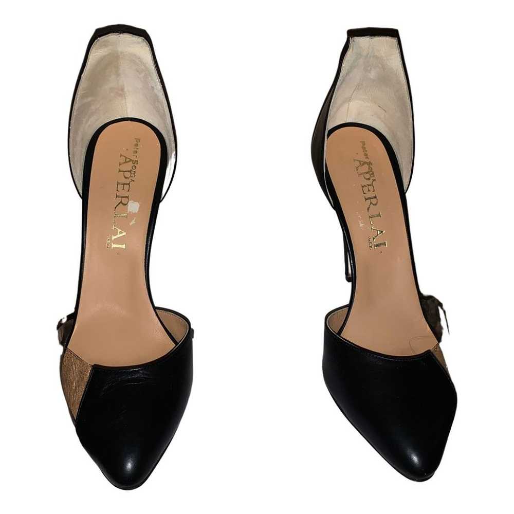 Peter Som Leather heels - image 1