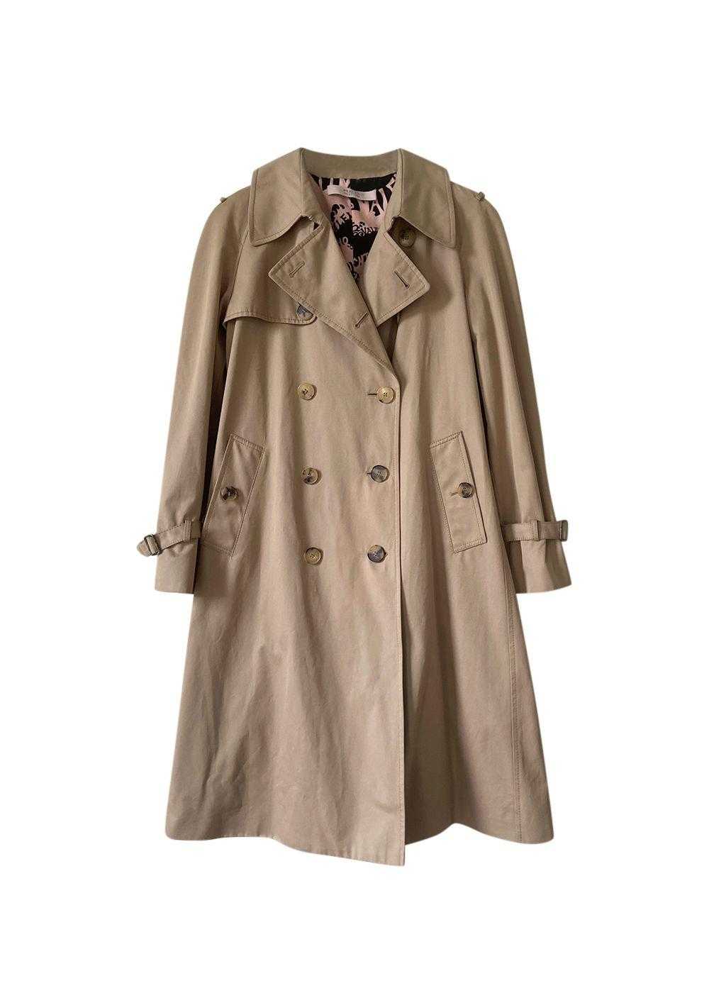 Red Valentino Beige Double Breasted Short Trench … - image 1