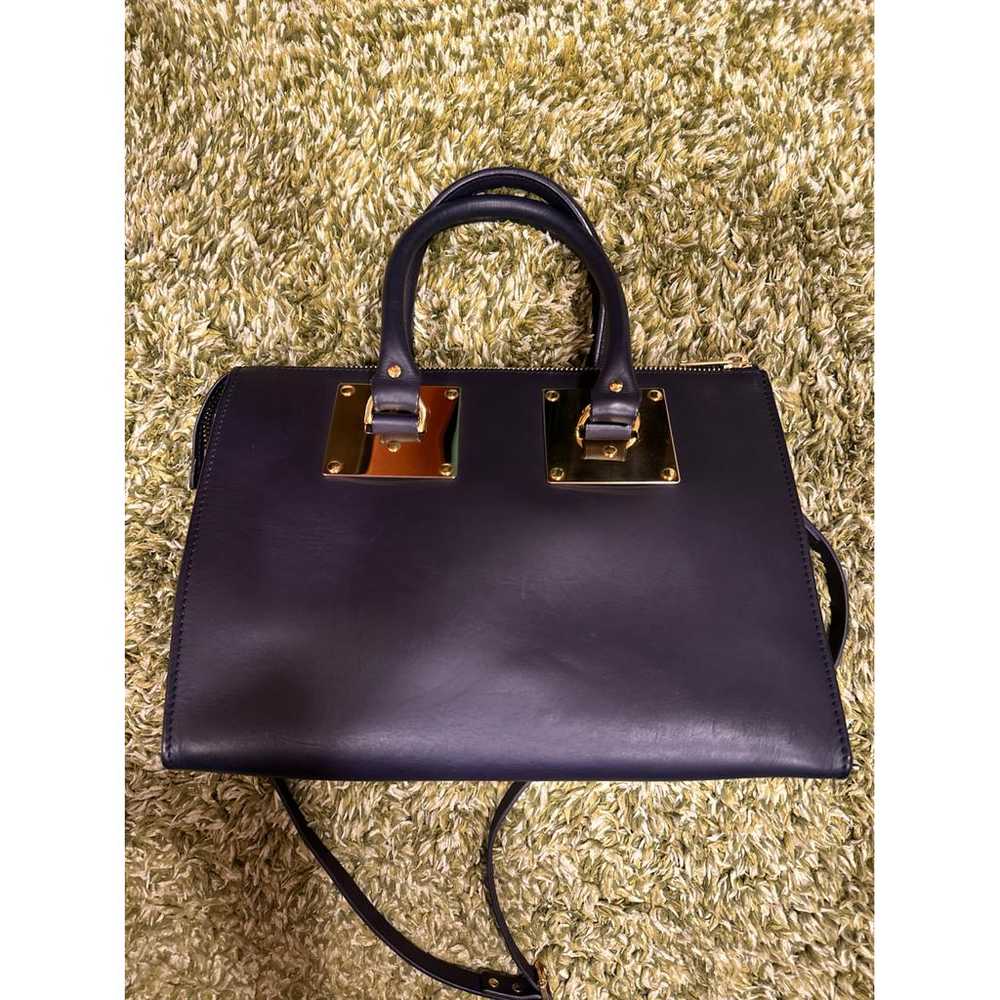 Sophie Hulme Square Albion leather handbag - image 2