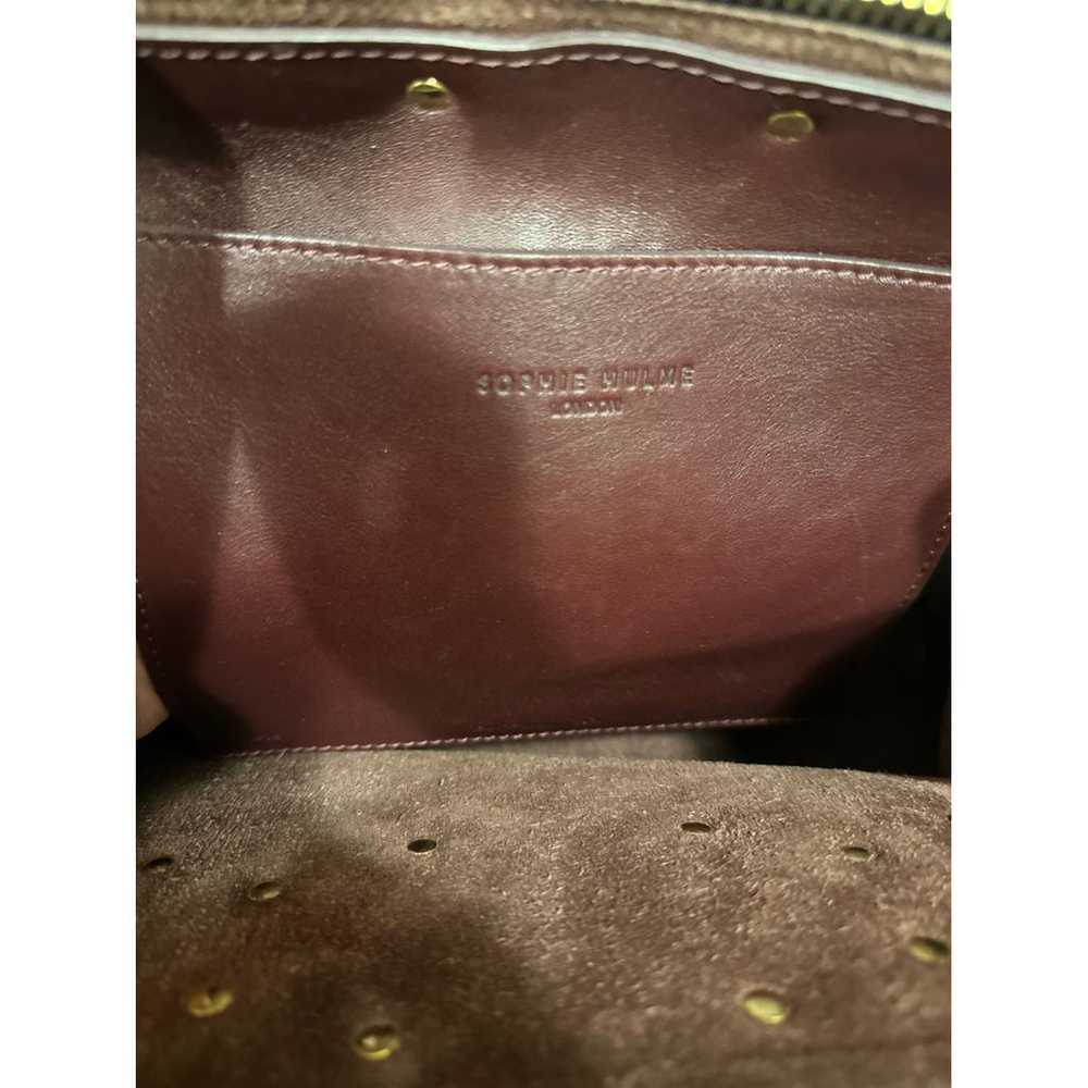 Sophie Hulme Square Albion leather handbag - image 7