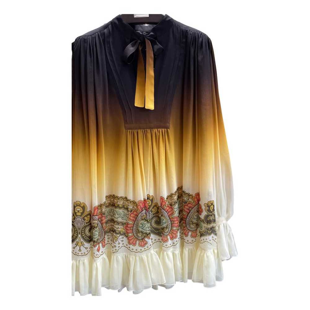 Etro Silk mini dress - image 1