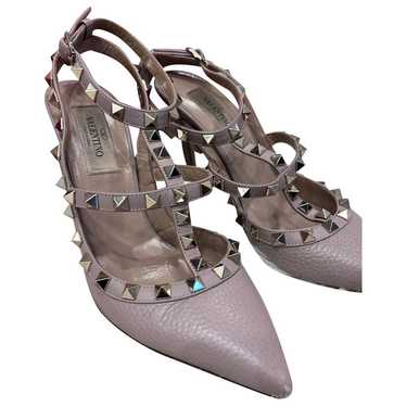 Valentino Garavani Rockstud Spike leather heels - image 1