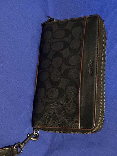 Coach Coach outlet long zip around wallet